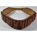 A Mid 20th Century Leather Cartridge Belt