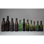 A Collection of Various Brown Glass Bottles etc