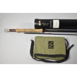 A Sharpe of Aberdeen Aquarex 11ft Three Piece Fly Rod with Tube