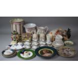 A Collection of Ceramics, Some AF