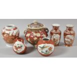 A Small Collection of Oriental Vases