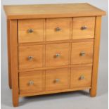 A Modern Three Drawer Chest, 66cm Wide