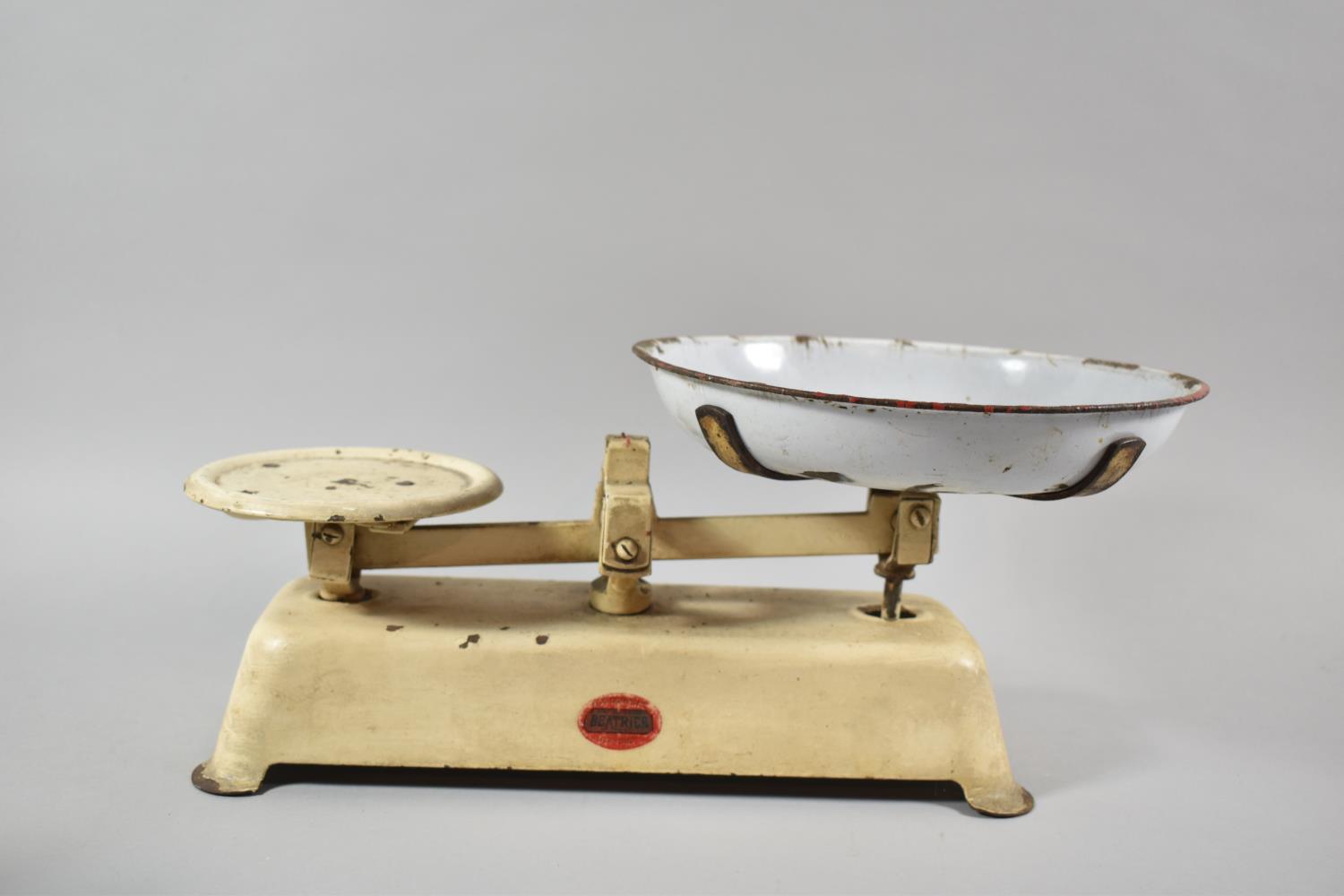 A Pair of Edwardian Pan Scales, "Beatrice", No Weights, 51cm Long