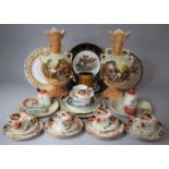 A Collection of Various Early/Mid 20th Century Ceramics to Include Pair of Large Continental