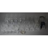 A Collection of Various Glassware to Include Di Vino by Rosenthal, High Ball Tumblers, Tumblers etc