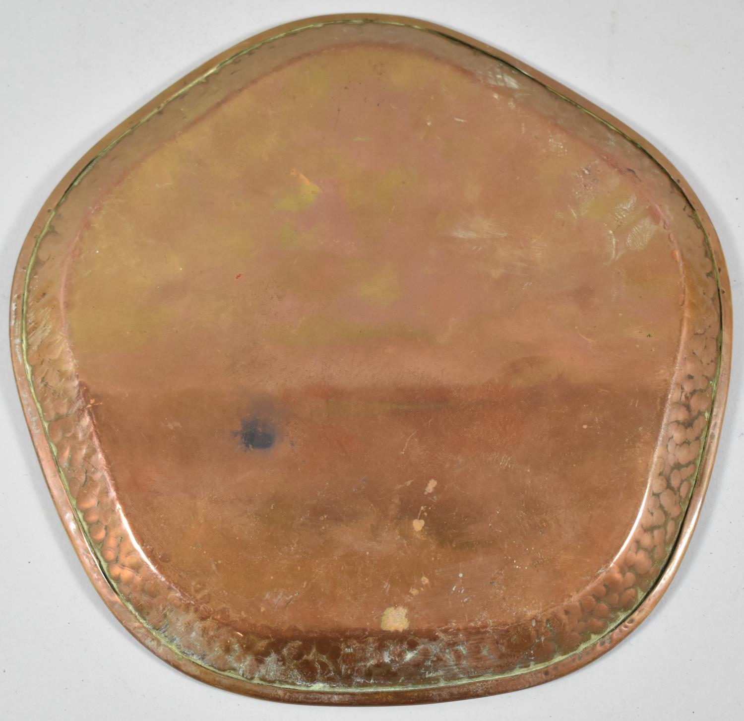 A Small Copper Advertising Tray for Teachers Highland Cream, 21cm Diameter - Image 2 of 2