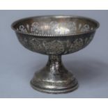 A Small Silver Pierced Bowl by Marson & Jones, Birmingham 1946, Circular Weighted Base, 2.5cm