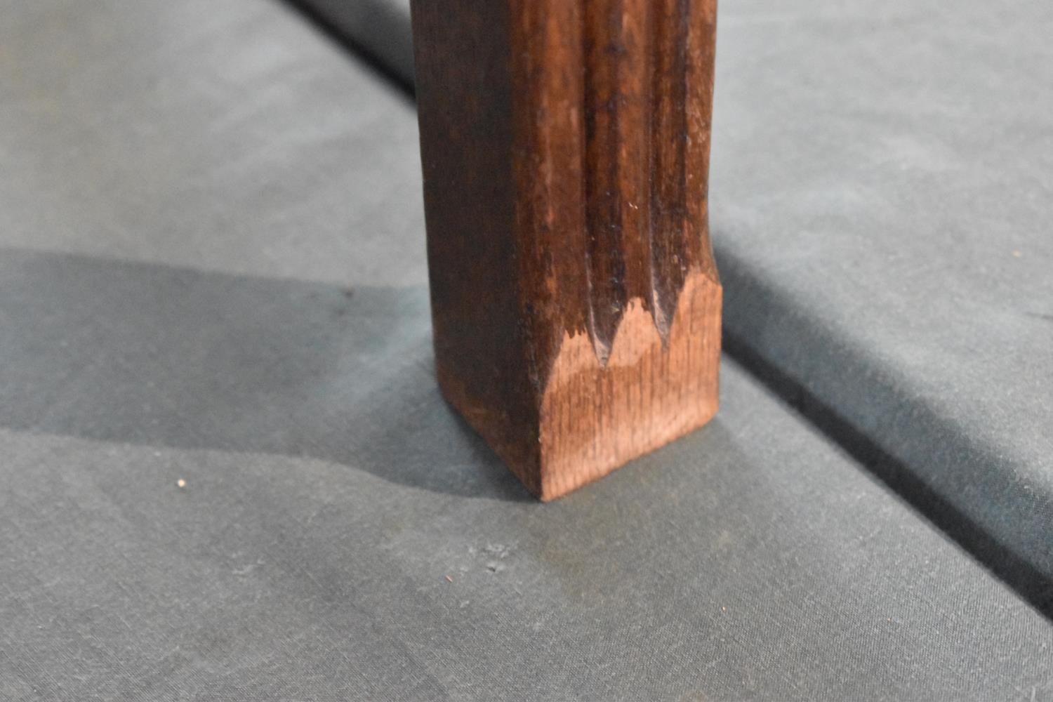 An Edwardian Small Oak Drop Leaf Occasional Table, 61cm Wide - Image 2 of 2