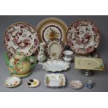 A Collection of Various Ceramics to Include Four Masons Dinner Plates, Masons Mandalay Oval Photo