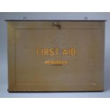 An Early 20th Century "Minimax" Metal Cased First Aid Box/Cabinet Complete with Dressings etc and