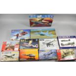 A Collection of 11 Model Aircraft Kits