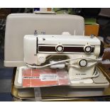 A New Home Electric Sewing Machine with Instruction Manual