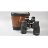 A Pair of Leather Cased 7x50 Binoculars by Bushnell, Leather Case AF