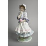 A Limited Edition Royal Worcester Figure, A Posy for Mother