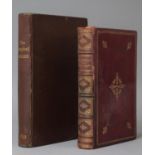 A Leather Bound 1851 Edition of Salmonella by Sir Henry Davy Together with a 1876 Edition of The