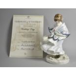 A Coalport Limited Edition Figure, Visiting Day, With Compton and Woodhouse Box, with Certificate