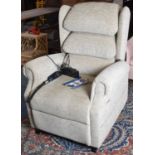 A Modern Rise Recline Electrically Powered Armchair