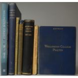 A Collection of Books relating to Wellington College to Include 1943 Edition of A Victorian School