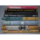 A Collection of Eight Books Relating to Military to Include Wavell portrait of a Soldier by