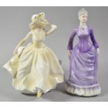 Two Coalport Figures, Sarah and Linda