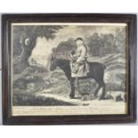 A Framed Engraving After Drake, Arthur Wentworth of Bulmer Near Castle Howard, Yorkshire, Aged 75,