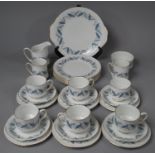 A Royal Standard Trend Pattern Teaset to Comprise Six Cups, Six Saucers, Milk Jug, Sugar, Six Side