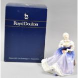 A Royal Doulton Happy Anniversary Figure, HN3097 Together with Box for Hazel HN3167