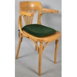 A Mid 20th Century Bentwood Armchair