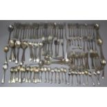 A Large Collection of Various Silver Plated Cutlery