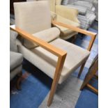 A Modern Upholstered Armchair