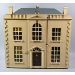 A 1977 Dolls House to Include Hand Written Book by Rosamund Burgoyne for the Dolls House She Made