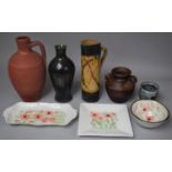 A Collection of Various Stoneware Studio Pottery to Comprise Albrighton Pottery Decorated Pottery,