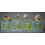 A Collection of Four Royal Doulton 'Winnie the Pooh Collection' Figures with Boxes