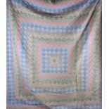 A Handmade Patchwork Quilt, 267x249