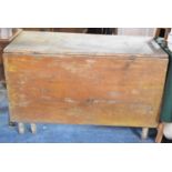 A 19th Century Pine Single Drop Leaf Table, 122cm wide