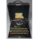 A Vintage Imperial Portable Manual Typewriter