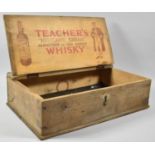 A Vintage Teacher's Highland Cream Whisky Box, 42cm Long