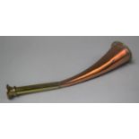 A French Copper and Brass Hunting Horn