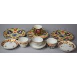 A Collection of 19th Century Ceramics to Include Examples by Royal Crown Derby Comprising Saucers,