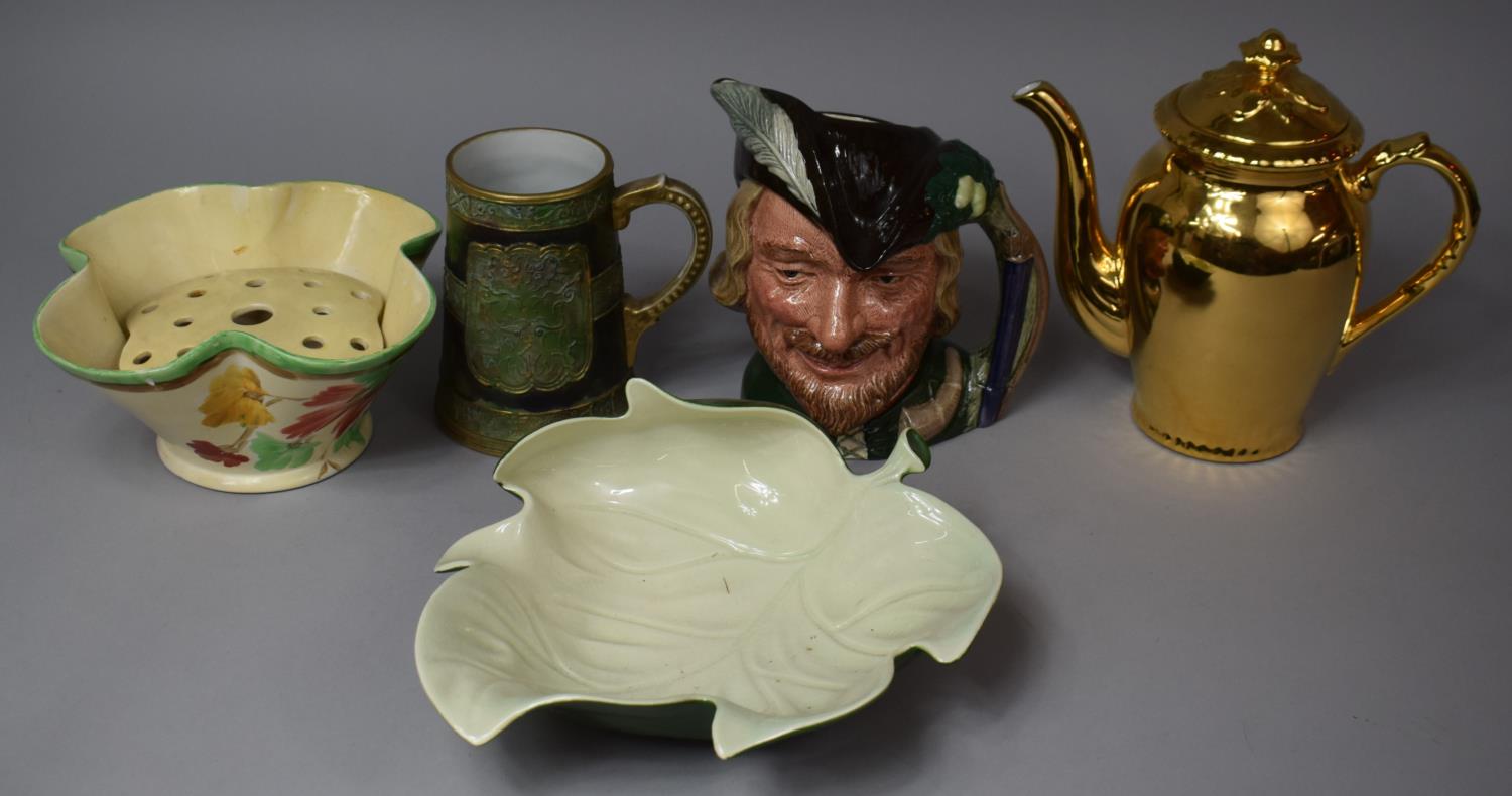 A Collection of Various 20th Century Ceramics to Comprise Royal Doulton Robin Hood Character Jug (