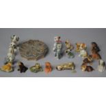 A Small Collection of Various Wade and Other Miniature Items (Some Pieces with Condition Flaws)