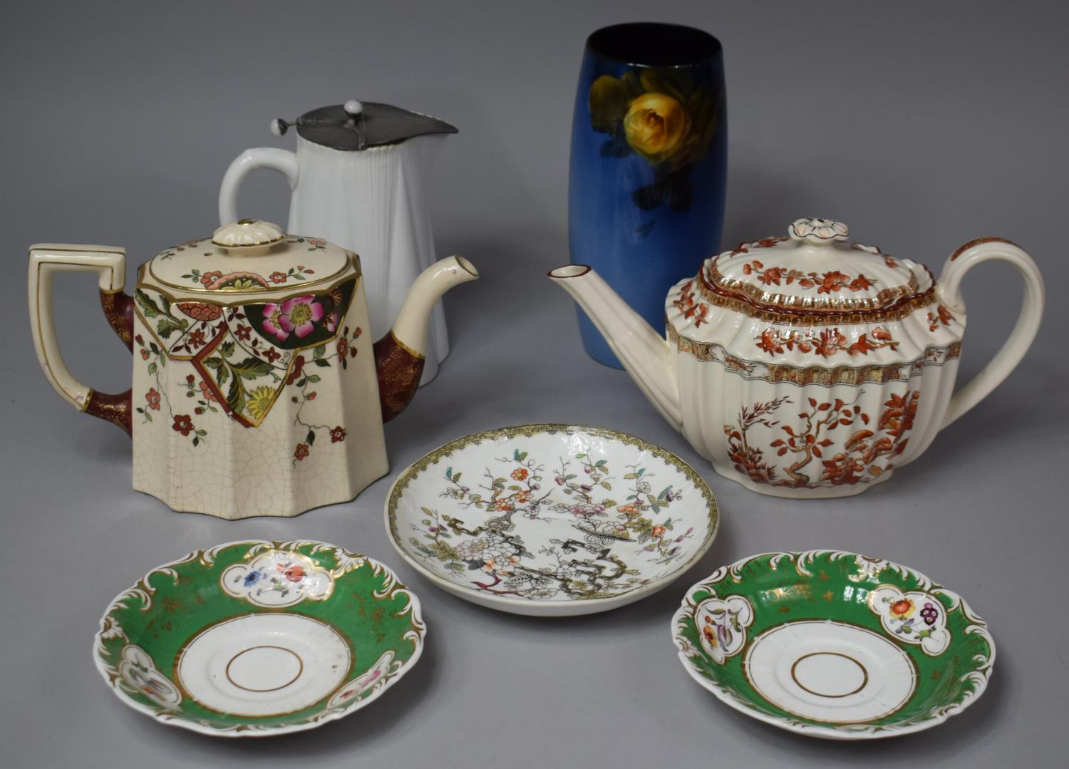 A Collection of Late 19th/Early 20th Century and Other Ceramics to Include Spode Teapot, Imari