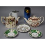 A Collection of Late 19th/Early 20th Century and Other Ceramics to Include Spode Teapot, Imari