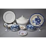 Collection of Blue and White Ceramics to Include Blue and White Ceramics to Include Sauce Tureens,