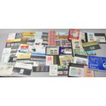 A Collection of Various British Stamp Sets, Loose Stamps, Stamp Album Pages etc