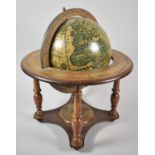A Mid 20th Century Table Top Globe, 36cm high