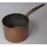 A Late Victorian Copper Saucepan, 20cm Diameter