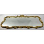 A Mid 20th Century Gilt Framed Atsonea Wall Mirror 89x50cm