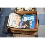 A Box Containing Various 33rpm Classical Records etc