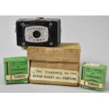 A Mid 20th WWII Period Coronet Cameo Miniature Spy Camera with Two Rolls of Ortho Film in Original